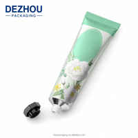 Tubo Exprimible de Plástico PE Personalizado de 35 mm de Diámetro, Envase Vacío con Tapa de Rosca para Rímel/Loción/Crema de Manos/Cuidado de la Piel, Superficie Brillante