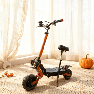 Vente en gros de scooter électrique tout-terrain Geofought M11 à double moteur 60V, batterie 30-40ah, autonomie 60-120km, roues de 11 pouces, pour adultes - Product Image 1