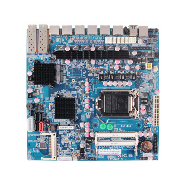 Guanfeng 2021 B75 LGA 1155 Socket Motherboard with 2 DDR3 RAM Slots