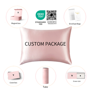 قبعة حريرية مخصصة للنساء للنوم، قبعة نوم 100% حرير مع ملصق مخصص معتمد من OEKO-TEX، عمامة حريرية - Product Image 5