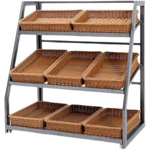 Estantes de exhibición de frutas de madera fuerte para <span class=keywords><strong>supermercado</strong></span> - Product Image 1