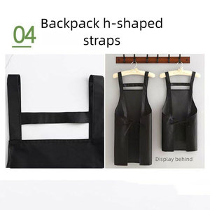 Biểu Tượng Tùy Chỉnh In PVC Dành Cho Người Lớn Không Tay Tạp Dề Không Thấm Nước Và Dầu-Bằng Chứng Nhà Bếp Barista Làm Việc Quần Áo Cho Phục Vụ Ăn Uống - Product Image 3