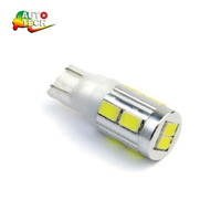 Ampoule LED de voiture T10 W3W W5W SMD CANBUS pour clignotant, éclairage de lecture automatique et plaque d'immatriculation, ampoule à cale