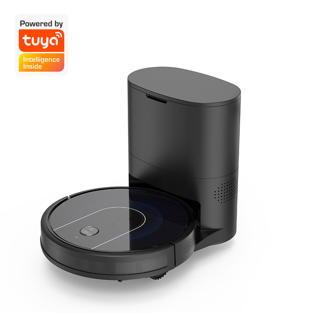 2022 New 2000Pa Low Price Tuya Smart Robot Vacuum Cleaner and Mop 30 Day Hands Free Cleaning Self-Charging Floor Sweeping Robot