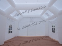 Tente de mariage gonflable blanche 2026 en promotion / Tente abri gonflable pour événements extérieurs