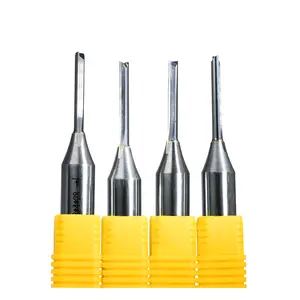 Punta per Router diritta 4mm Tct punta 1/2 con doppio flauto di qualità garantita