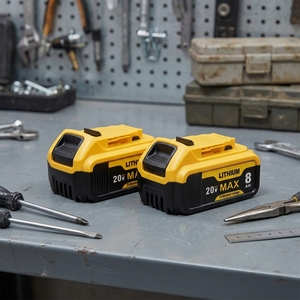 Batería Recargable de Alta Capacidad de <span class=keywords><strong>20V</strong></span> 7.5Ah 18650 para Herramientas Eléctricas DEW, Taladros y Llaves de Impacto - Product Image 4
