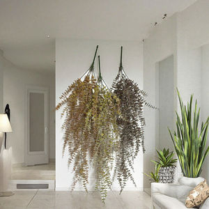 실내 및 실외 교수형 인공 돌나물 플라스틱 녹지 실물과 같은 실내 실외 교수형 식물 - Product Image 2