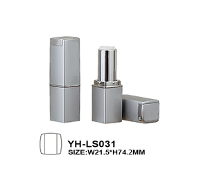 Tube de Rouge à Lèvres Carré Personnalisé en Gros, Contenant Cosmétique en Plastique ABS, Tube Vide pour Baume à Lèvres avec Joint Plat Supérieur, Emballage de Tube de Rouge à Lèvres - Product Image 2