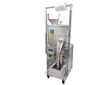 Machine d'emballage automatique verticale pour sel alimentaire, riz, sucre, farine, sel de roche, poivre noir en poudre, sachets de 1 kg et 1 g - Product Image 1