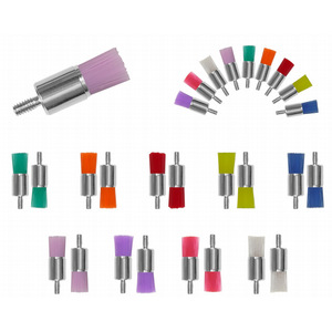 Kit de polissage dentaire, têtes de polissage en silicone, brosse plate pointue pour le nettoyage des dents et l'élimination des taches, consommables - Product Image 2