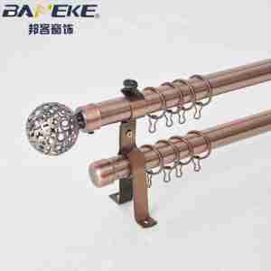 <span class=keywords><strong>Tringle</strong></span> à <span class=keywords><strong>rideau</strong></span> télescopique moderne en alliage d'aluminium doré réglable de <span class=keywords><strong>3</strong></span> mètres, double tête, résistante à la rouille, avec accessoires - Product Image 3