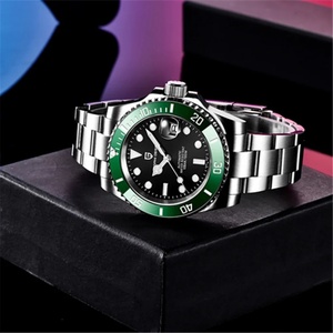Reloj Mecánico Automático Deportivo para Hombre PAGANI DESIGN, Modelo 8215, Acero Inoxidable, Cristal de Zafiro, Reloj de Buceo, Reloj Hombre PD1661 - Product Image 2
