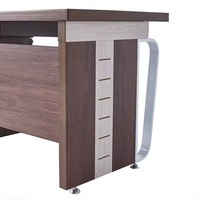 Ensemble bureau et chaise de direction moderne pour petit bureau, personnalisable en usine, vente en gros