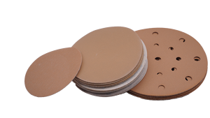 태양 수도 B312T 알루미늄 산화물 연마 도구 금 연마 사포 후크 및 루프 모래 종이 샌딩 디스크 - Product Image 6