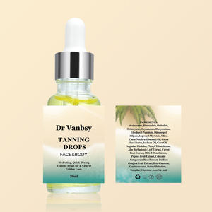 Gotas Autobronceadoras Veganas Orgánicas a Base de Hierbas de Marca Privada al por Mayor <span class=keywords><strong>para</strong></span> Rostro y Cuerpo, 20 ml - Product Image 6