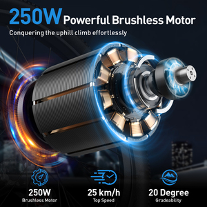 Bicicleta GT300 con Motor sin Escobillas de 250W, 36V 10Ah, Cuadro de Acero al Carbono, Disponible en Stock en la UE, Reino Unido y EE. UU., Lista para Enviar - Product Image 5