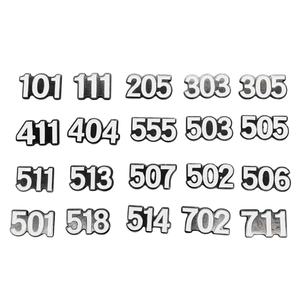 ในสต็อกสหรัฐอเมริกาหมายเลขโทรศัพท์ถนนตะวันออกกลางสติกเกอร์โลหะป้ายสไตล์เมืองของขวัญอินเทรนด์การเดินทาง - Product Image 5