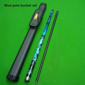 XP Jaguar Black Tech Carbon Billiard Cue Chino Negro Ocho 13mm Big Head Maple Butt Sleeve para Nine Ball Venta al por mayor - Product Image 2