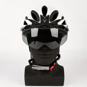 新款成人公路自行车头盔，带可拆卸眼镜原始设备制造商和ODM磁性透镜电脑材料，适用于山地Mtb骑行
