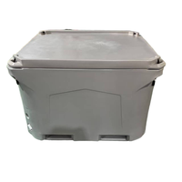 Bacs en plastique rotomoulé de 1000 L, grands conteneurs pour poisson, bacs isothermes pour congélation du poisson, glacières en plastique pour poisson