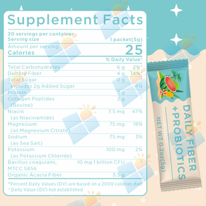 סוני תווית אישית יומי סיבים תוספת אבקה סיבים יומיים סיבים + פרוביוטיקה + אבקת חלבון עבור נשים וגברים - Product Image 4