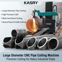 Máquina de Corte de Tubos de Acero y Aluminio CNC de Alta Velocidad, Corte Automático de Líneas Cruzadas para Fabricación Industrial, Rápida y Eficiente