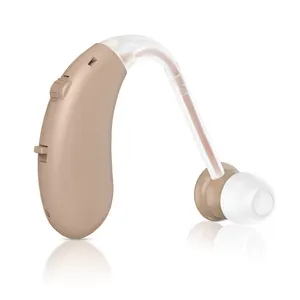 Mini Hearing Amplifier Isi Ulang Analog Tuli Baterai Alat Bantu Dengar Telinga