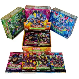 Usine en gros pas cher 216 pièces/ensemble Yugioh cartes à jouer carte complète jouet Yugioh Booster boîte jeux de cartes à collectionner ponts boîte Rush Due