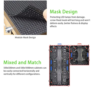 จอ LED ให้เช่าแบบสี่เหลี่ยม P3.91 จอ LED สีเต็มรูปแบบ ความละเอียดสูง รีเฟรชเรท 3840Hz ไร้รอยต่อ เหมาะสำหรับร้านค้าปลีก - Product Image 6