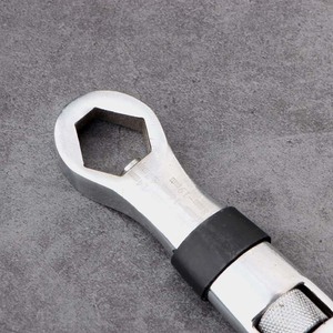 Adjustable Wrench Metric Hex Opening Ratcheting 45 Steel Industrial Grade Electrophoresis Surface Treatment - Product Image 3
