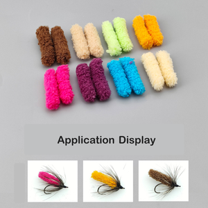 Fil de Chenille Mop à Haute Flottabilité pour la Confection de Mouches Ultra Douces, Idéal pour la Pêche à la Truite, les Nymphes Européennes et les Mouches Humides - Product Image 3