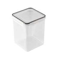 Boîte de rangement carrée hermétique pour cuisine et réfrigérateur, en plastique PP transparent de qualité alimentaire, pour le commerce transfrontalier