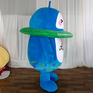 外星人主题毛绒吉祥物服装，适合成人男女通用，适用于科技展览、生日派对、品牌活动 - Product Image 2