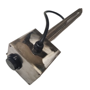 Máy Sưởi Hình Ống Mặt Bích Ngâm Dầu Điện Trở Với Hộp Điều Khiển Núm - Product Image 1