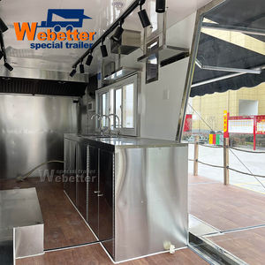 รถขายอาหารเคลื่อนที่ Webetter พร้อมครัวครบชุด สำหรับร้านกาแฟ บริการจัดเลี้ยง รถพ่วงขายอาหาร พร้อมอุปกรณ์ครบครัน ขายไอศกรีม ฮอทดอก พิซซ่า และอาหารจานด่วน - Product Image 6