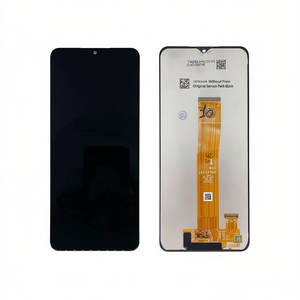 Pantalla Táctil LCD para Samsung Galaxy A12 <span class=keywords><strong>A127F</strong></span> Sin Marco, Paquete de Servicio Original, Negro - Product Image 1