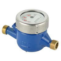 Ningshui High Quality R100 Brass Body Multi-Jet Dry Type Cold and Hot Mechanical Water Meter