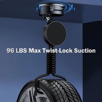 Support Téléphone Magnétique Universel pour Voiture, Chargeur Rapide Sans Fil 15W, Aimant N52, Ventouse Réglable à 360°, pour Fournisseurs en Gros