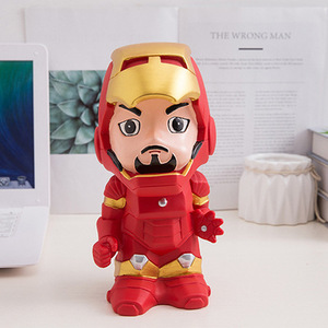 Cajas de dinero Venta caliente la versión Q Superhéroe PVC Hucha Niños Regalos Juguetes Película Personaje Productos periféricos - Product Image 2