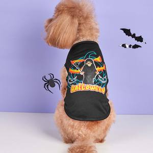 Pola kustom lembut nyaman berbagai gaya hewan peliharaan kostum bermain peran Halloween grosir pakaian anjing - Product Image 4