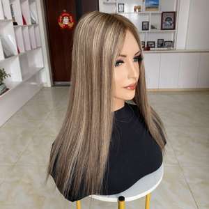 ท็อปเปอร์ผมแท้แบบโมโน 5x6 ความหนาแน่นธรรมชาติ - Product Image 5