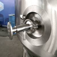 Cuve de Fermentation Conique Personnalisable 600L pour Brassage de Bière, Équipement en Acier Inoxydable, Cuve sous Pression avec Trappe et Enveloppe Thermique à Cavités