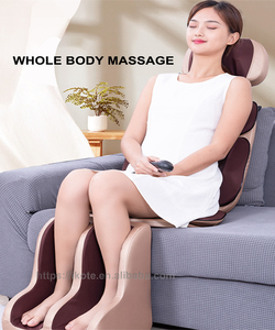 Luxus-Multifunktions-Gruppe-Vibrations-Massagestuhl Kissen Schwerelosigkeit-Heizung Funktionen für Kopf Hals Taille Rückseite Schulter Bein - Product Image 2