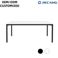JIECANG OEM ODM - Marco de Escritorio Eléctrico Ajustable en Altura con 4 Patas de Tubo Redondo