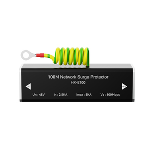 Parafoudre de protection contre les surtensions 5KA pour signal réseau RJ45 100 Mbps, durable, pour intérieur/extérieur, caméra <span class=keywords><strong>IP</strong></span>, routeur, commutateur - Product Image 1