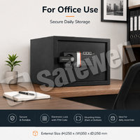 Caja Fuerte Digital de Seguridad para Interiores Safewell, Gabinete de Acero para Hogar, Hotel u Oficina, Almacenamiento de Objetos de Valor y Documentos