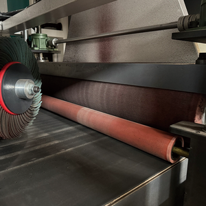 Honry SSQ1000 Découpe Laser Aluminium Acier Inoxydable Tôle Meuleuses Ponceuse à Bande Machine Métal Ébavurage Ponceuse - Product Image 5
