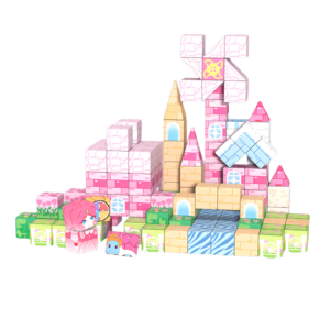 Kit de juguete de cubo magnético exclusivo con bloques de aprendizaje de 2,0 cm y caja lista para regalo para estimular el cerebro y aliviar el estrés - Product Image 1
