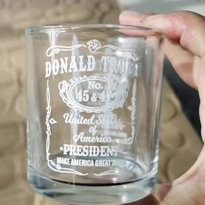 Vasos de whisky Rocks con logotipo personalizado al por mayor, juego de copas de whisky anticuadas, copas de vino con fondo grueso - Product Image 5